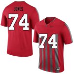 Men's Ohio State Buckeyes #74 Jamarco Jones Throwback Nike NCAA College Football Jersey April TOR5344HL